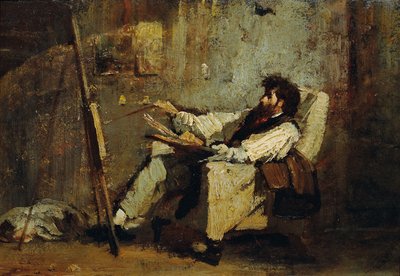 Otoportre. by Mihály Munkácsy