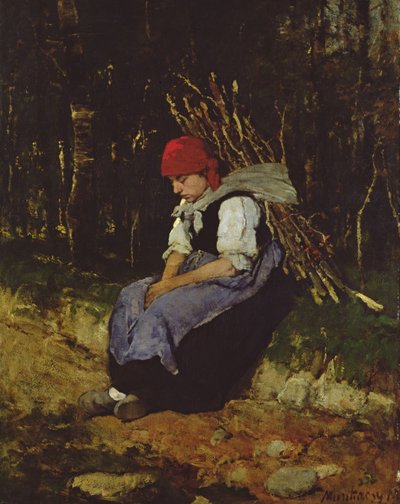 Dal Toplayıcı by Mihály Munkácsy