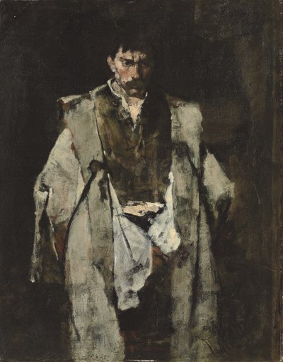 Geceleri Serseri; Bir Gece Gezgini, by Mihály Munkácsy
