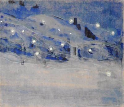 Kıvılcım III, 1906. by Mikalojus Konstantinas Čiurlionis