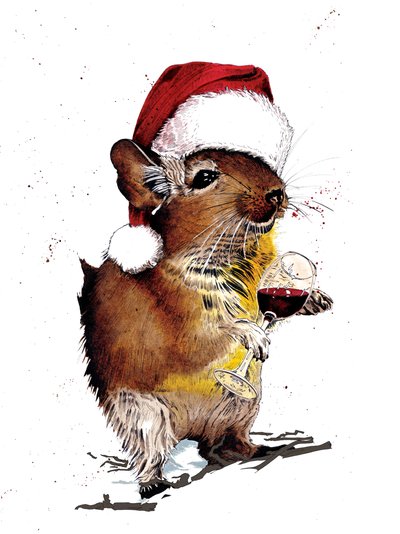 Beyaz Üzerine Noel Degusu, 2020 by Mike Davis