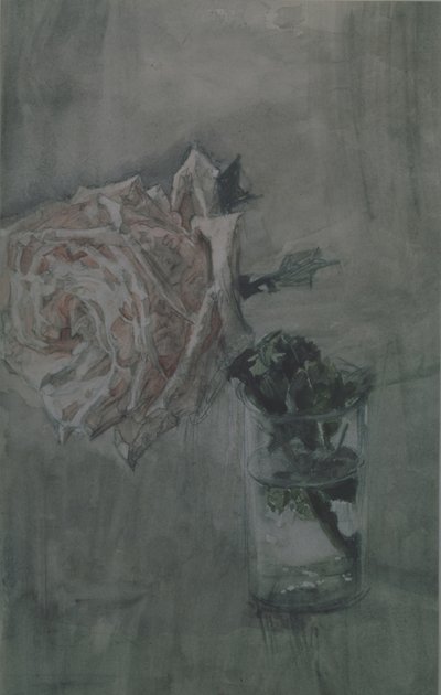 bir gül by Mikhail Aleksandrovich Vrubel
