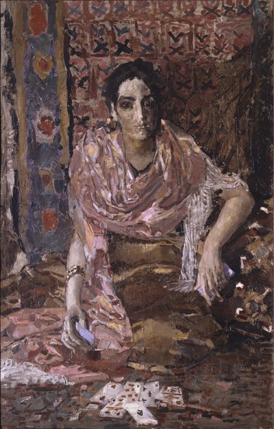 Falcı, 1895 by Mikhail Aleksandrovich Vrubel