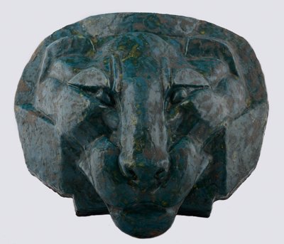 Aslan Başı, 1891 (sırlı mayolika) by Mikhail Aleksandrovich Vrubel