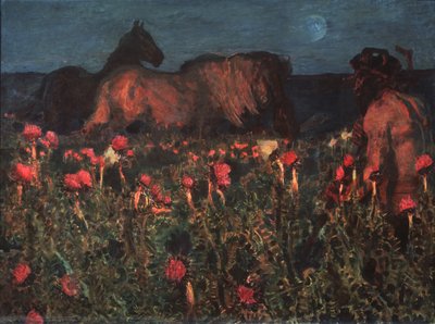Gece Geliyor, 1900 by Mikhail Aleksandrovich Vrubel
