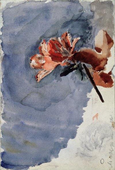 Kırmızı Açelya, 1886-1887 by Mikhail Aleksandrovich Vrubel