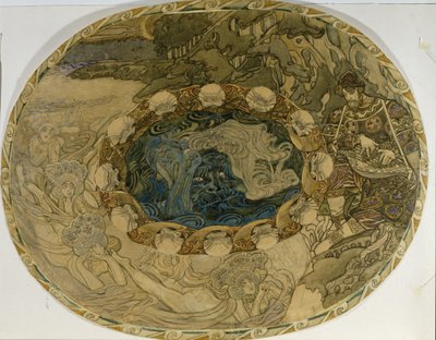 Yollar, 1899-1900 by Mikhail Aleksandrovich Vrubel