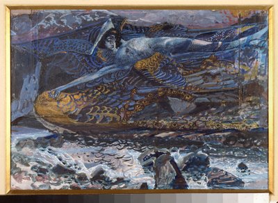 iblis mahvoldu by Mikhail Aleksandrovich Vrubel