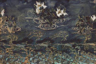 Su zambakları by Mikhail Aleksandrovich Vrubel