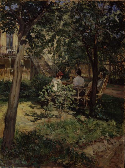 Bahçede, 1910