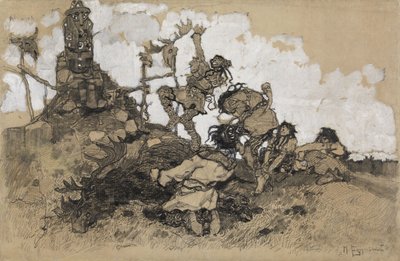 tapan idoller by Mikhail Dmitrievich Ezuchevsky