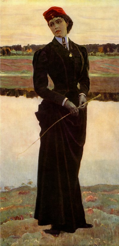 Sanatçı Kızı Olga Mikhailovna Nesterova-Schretera