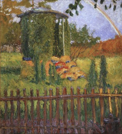 Bir Bahçe Çardak, 1907 by Mikhail Nikolayevich Yakovlev