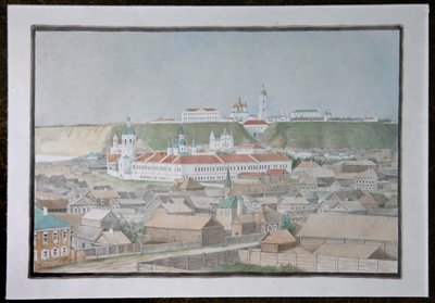 Tobolsk manzarası, 1850