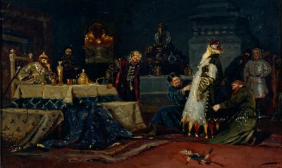 Aptallar ceketi. Boyar Druzhina Andreyevich Morozov, Korkunç İvan