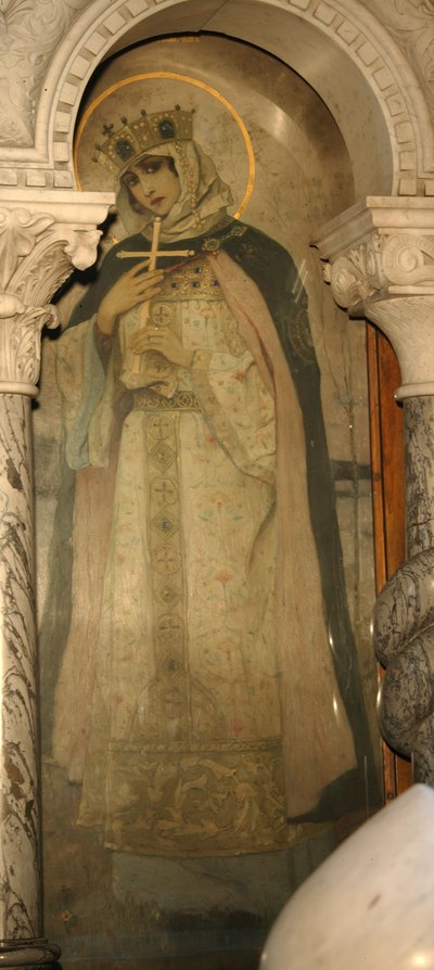 Aziz Olga, Kiev Prensesi, 1885-1896 by Mikhail Vasilievich Nesterov