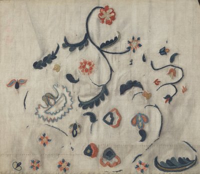 İşlemeli Petticoat (Detay) by Mildred E. Bent