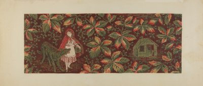 Baskılı Tekstil, c. 1940. by Mildred Ford