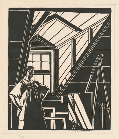 Tavan Arası Penceresi by Mildred McMillen