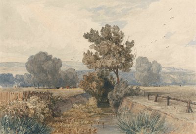 Elmham, Norfolk'taki Sahne by Miles Edmund Cotman