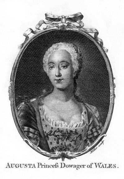 Augusta, Galler Prensesi, 1719-1772. by Miller