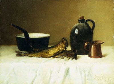Ringa, Tencere, Sürahi ve Ölçü ile Natürmort, 1908 by Milne Ramsey