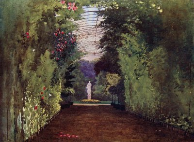 "Berceau", Het Loo (renkli litografi) by Mima Nixon