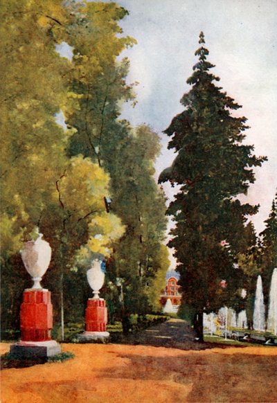 Çeşmeler, Peterhof by Mima Nixon