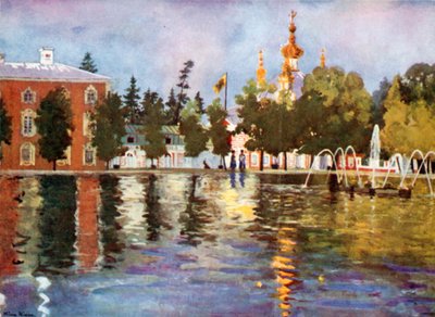 Çar Kilisesi, Peterhof by Mima Nixon