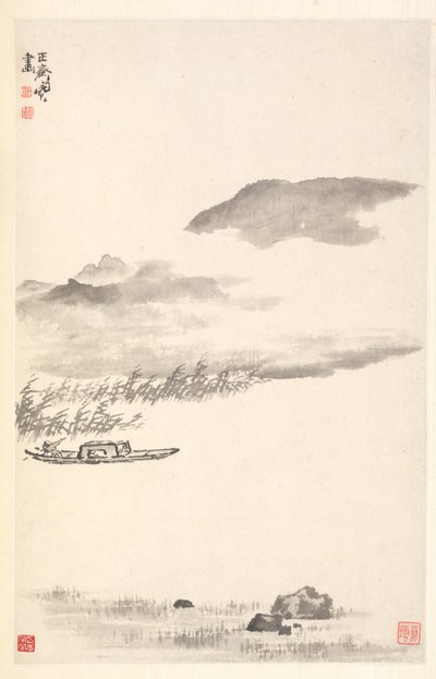 Nehir Manzarası by Min Zhen