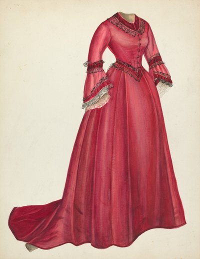 Öğleden Sonra Elbisesi, 19351942. by Mina Lowry