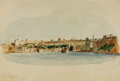 Adalia, Küçük Asya, 1844 veya 1846. by Miner Kilbourne Kellogg