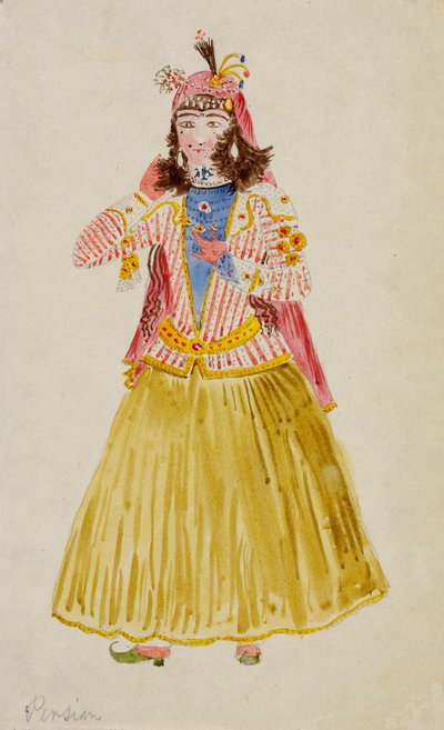 İranlı Kız, n.d. by Miner Kilbourne Kellogg
