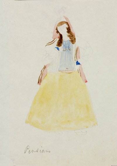 İranlı Kadın, n.d. by Miner Kilbourne Kellogg