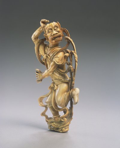 Bir Kui xing Figürü (oyulmuş fildişi) (ayrıca bkz. 272115) by Ming Dynasty Chinese School