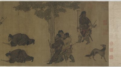 Zincirlerde Uyarmak by Ming Dynasty Chinese School