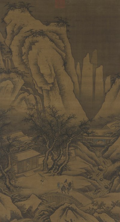 Karlı Bir Günde Bir Gezi, c.1500 by Ming Dynasty Chinese School