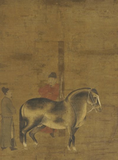 Bir Atı Değerlendirmek by Ming Dynasty Chinese School