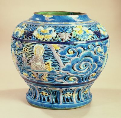 Büyük vazo, Ming hanedanı by Ming Dynasty Chinese School