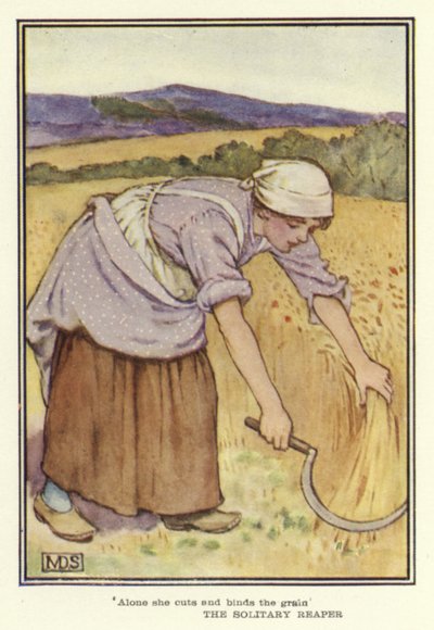 Yalnız Orakçı (renkli taş) by Minnie Didbin Spooner
