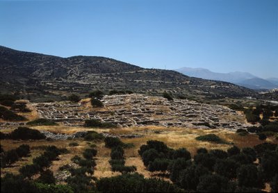Minos sanatı: antik Gournia şehrinin yeri by Minoan