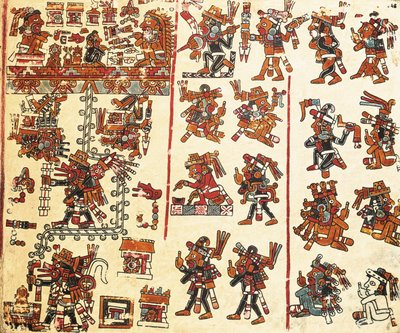 Codex Vindobonensis by Mixtec Mixtec
