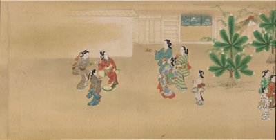 On İki Ayın Festivalleri, 1682-1752 by Miyagawa Chōshun