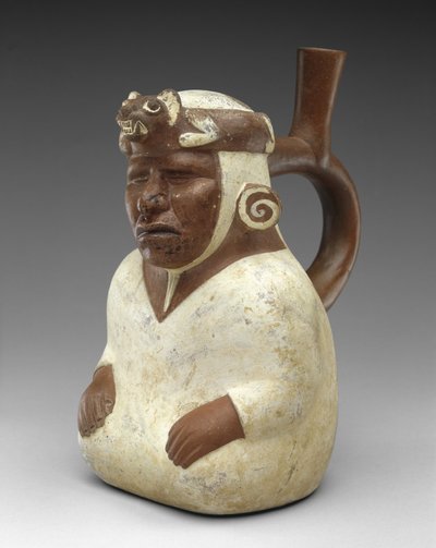 Kör Şaman Heykeli Gemisi by Moche Moche