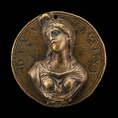 Diva Faustina [ön yüz], c. 1490. by Moderno
