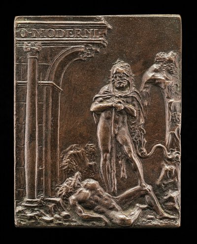 Herkül, Antaeus üzerinde Muzaffer, 15. yüzyılın sonları - 16. yüzyılın başlarında. by Moderno