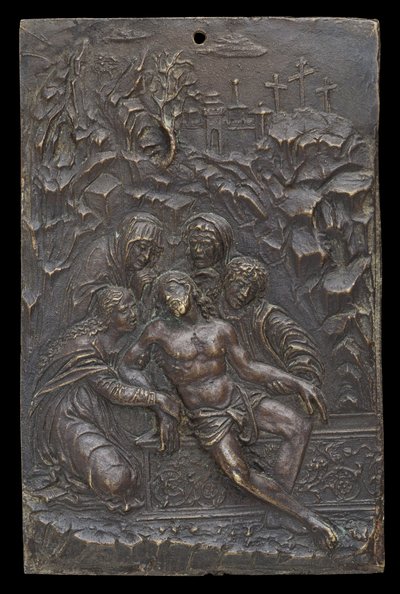 Entombment, 15. yüzyılın sonları - 16. yüzyılın başlarında. by Moderno