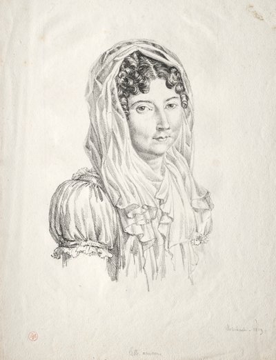 Bir Kadının Portresi by Moisbach