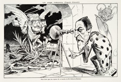 Bilinmeyen bir melek (Alman efsanesi), Üçüncü Cumhuriyetin Tarihi, Cilt. I, Siyasi Tarih, yayın 1933 (lito) by Moloch