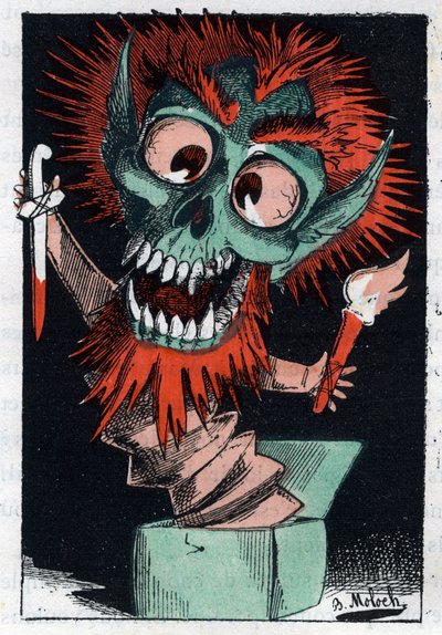 19. Yüzyılda Sosyal Tehlike Alegorisi by Moloch